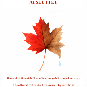 Danish Book cover Canada's Dismantlement Completed - Danish